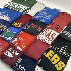 Wholesale Lot of 20 Men’s Sports Tee Shirts (Size Breakdown in Desc)