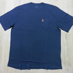 JOHNNIE O Mens M MEDIUM T SHIRT KAHUNA WAVE SHORT SLEEVE NAVY BLUE GOLF TEE