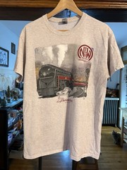 Norfolk and Western Railway Powhatan Arrow T shirt Men’s L train Daylight Sales