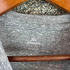 Unbranded Men’s Grey and Red T-shirt