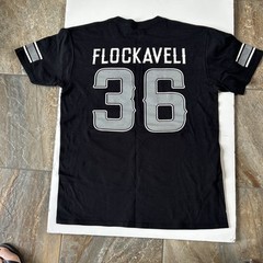 36 Brickhouse FLOCKAVELI 36 Black T Shirt Men’s Large Cotton Made in USA