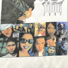 Vintage Puff Daddy & The Family 1997 No Way Out Tour T-Shirt Size XL Rap Tee 90s