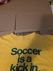Vtg Rowdies Soccer Is A Kick In The Grass Men’s M, See Pics!!
