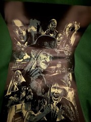 A Nightmare On Elm Street 3 Fright Rags Dream Box 2XL T-Shirt, 2 Posters, Prop