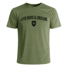 US Army 44th Medical Brigade OD Green Subdued T-Shirt Officially Licensed