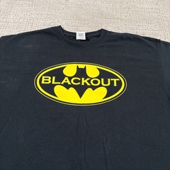 Batman Blackout,The Dark Night Mens T Shirt. Size XL