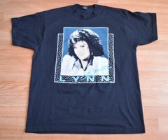 Vintage 1990s Loretta Lynn Shirt Tee XL Country Tour Dolly Parton Ernest Tubb
