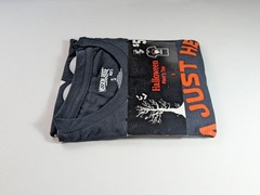 Mission Ridge Men’s Small Black Halloween T Shirt I’m Just Here For The Boos