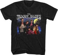 New Rare The Moody Blues Short Sleeve Unisex S-5XL T-Shirt 8D935