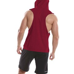 Men ANIMAL Gym Hooded Tank Top Vest Sportswear Sleeveless Shirt Hoodie Tank top