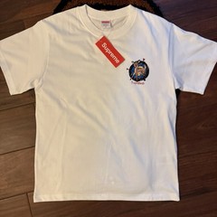Supreme Men’s Deer Tee SS22 White Crew Neck T-Shirt Size S