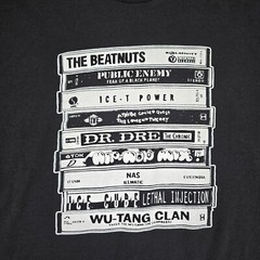Hip Hop Rap Cassette Tape XL Graphic Tee Public Enemy Ice T Wu Tang Nas Dr. Dre