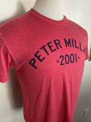 PETER MILLAR NEW MEN’S RED T-SHIRT SIZE S