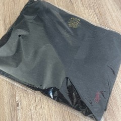 Polo Ralph Lauren Shirt Mens Large Custom Slim Fit Charcoal Grey Top Tee