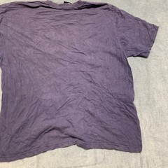 Tommy Hilfiger T Shirt Mens Large Purple Flag Graphic Crew Neck Short Sleeve