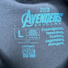 Marvel Avengers Endgame Loot Crate Exclusive Become A Legend Graphic T-Shirt