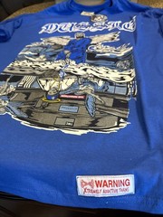 Nipsey Hussle Men’s Long Sleeve T-Shirt Size XL Blue Brand X New With Tags