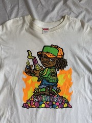 SS19 SUPREME MOLOTOV KID T-SHIRT WHITE SIZE LARGE