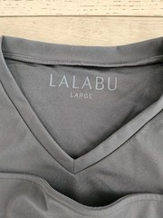 NWT New Lalabu Dad Shirt Simple Gray Size Large, Baby Wearing Newborn Hands Free