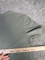 Life Is Good Shirt Mens M Green LOW ‘N SLOW Graphic Crew Neck Cotton Grill