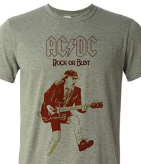 AC/DC – Rock Or Bust – America’s Great Band Ever – 80’s Music – Gen X – Unisex