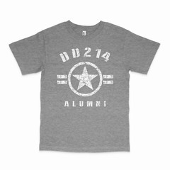 Alumni DD-214 US Army Mens Printed T-Shirt