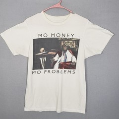Brooklyn Mint Mo Money Mo Problems Biggie Graphic Tee Cape Crown Thrown Size S