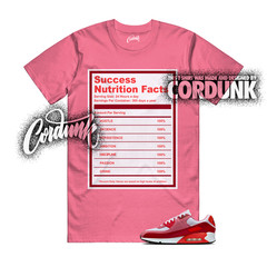 Air Max 90 Peony Light Crimson Team White Valentines Day 2026 T Shirt SUCC