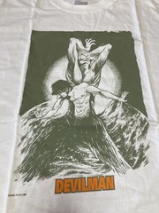 Devilman Japan Anime Manga Anvil Vintage Novelty Tee T Shirt Size L Made In USA