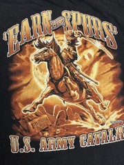 7.62 Design T Shirt Size L Earn The Spurs