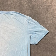 Banana Republic T-Shirt Mens Large Blue Short Sleeve V-Neck Casual Pullover