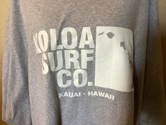 Mens Koloa Graphic T Shirt 6X