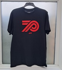 F1 Formula One Collection 70th Anniversary T-Shirt, Black Size XL