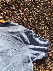 Vintage 1982 Cowboy Western Paper Thin T Shirt Size Medium Ringer Burnout 80s