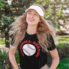 Men & Womans Baseball Season T shirt Funny Baseball Cool Novelty Tees Humor
