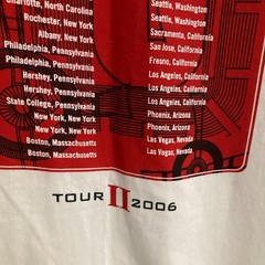 Vtg Tim McGraw Faith Hill Soul 2 Soul Tour 2006 Shirt XL Country Music Merch Tee