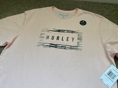 $30 BRAND NEW HURLEY NIKE DRI FIT MENS TEE T SHIRT FLASHBACK DF