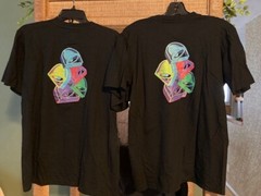6 Taco Bell Shirts, MENS Large, 1 Med, Crew neck, V-neck & Button /Employee/Work