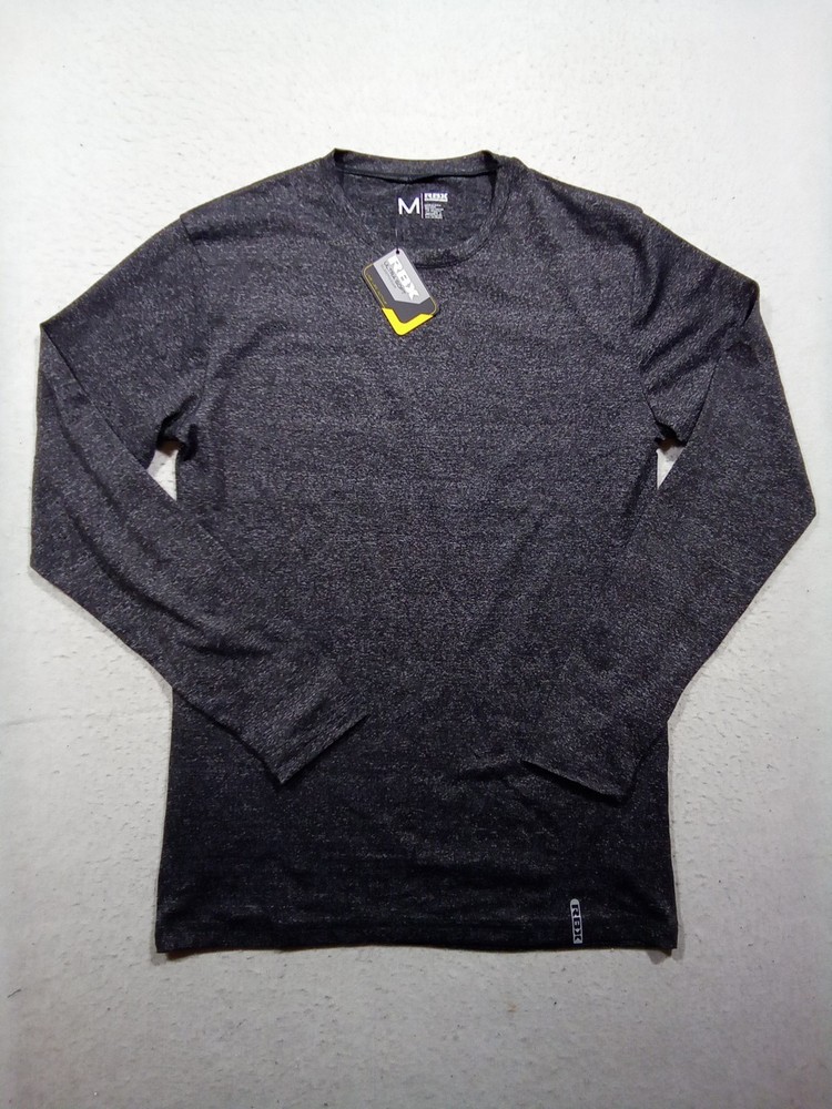 RBX Ultra Soft Sleepwear Long Sleeve T-Shirt Men’s Medium Gray NWT