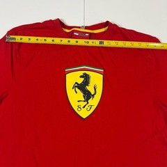 Scuderia Ferrari Rosso Corsa Shield Logo T-Shirt XXL