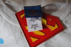 SUPERMAN GRAFFITI COLOURS T SHIRT BNWT OFFICIAL DC COMICS SUPERHERO CLASSIC