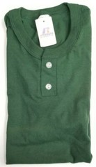 Vintage Russell Athletic Blank 2 Button Henley T-shirt Mens – Irregular