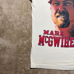 Mitchell & Ness Mark McGwire St Louis Cardinals Shirt Mens Medium Cream MLB Tee