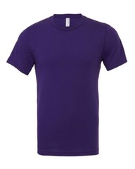 Bella + Canvas 3001C 3XL Team Purple Cotton Jersey Tee Unisex Tshirt