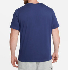 NWT Mens NIKE Big & Tall Crew Neck Sportswear Training T-Shirt Navy Blue