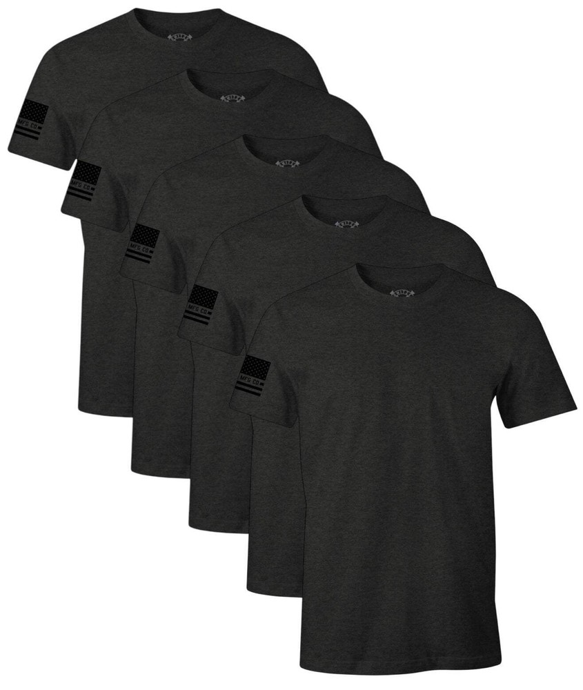 Howitzer Men’s T-shirt Standard Basic Packs Charcoal Military Grunt