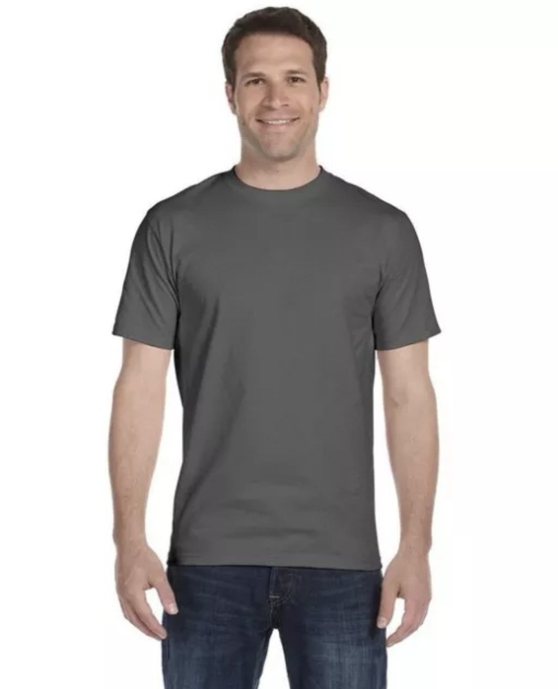 Pack Of 5 Hanes 5280 Mens Short Sleeve ComfortSoft Lightweight Cotton T-Shirt