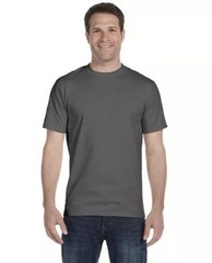 Pack Of 5 Hanes 5280 Mens Short Sleeve ComfortSoft Lightweight Cotton T-Shirt