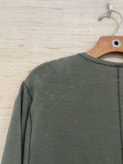 Lululemon Shirt Mens Medium Green Utility Pocket Zipper Tee Athletic Casual