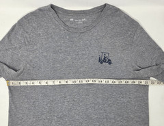 Travis Mathew Short Sleeve T-Shirt Weekend Drinking Forecast Men Size Large Gray